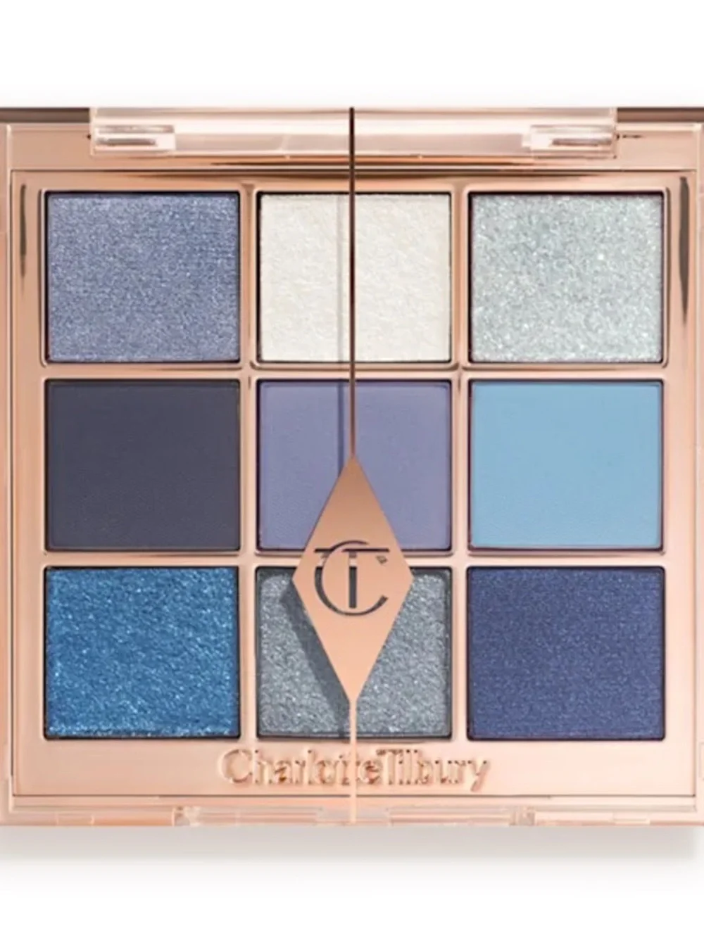 CHARLOTTE TILBURY Charlottes Palette Beautifying Eye Trends Denim Dimension NIB